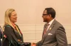 Chakwera with EU Commissioner